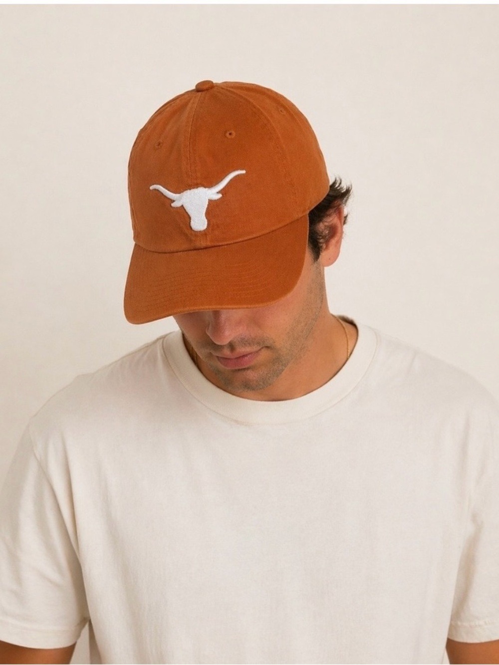 Texas Longhorns Officially Licensed NCAA Fitted Hat Men OS Orange